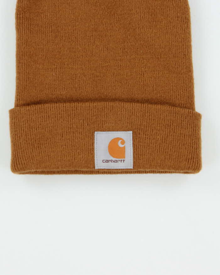 Vintage Carhartt Brown Watch Beanie - OS