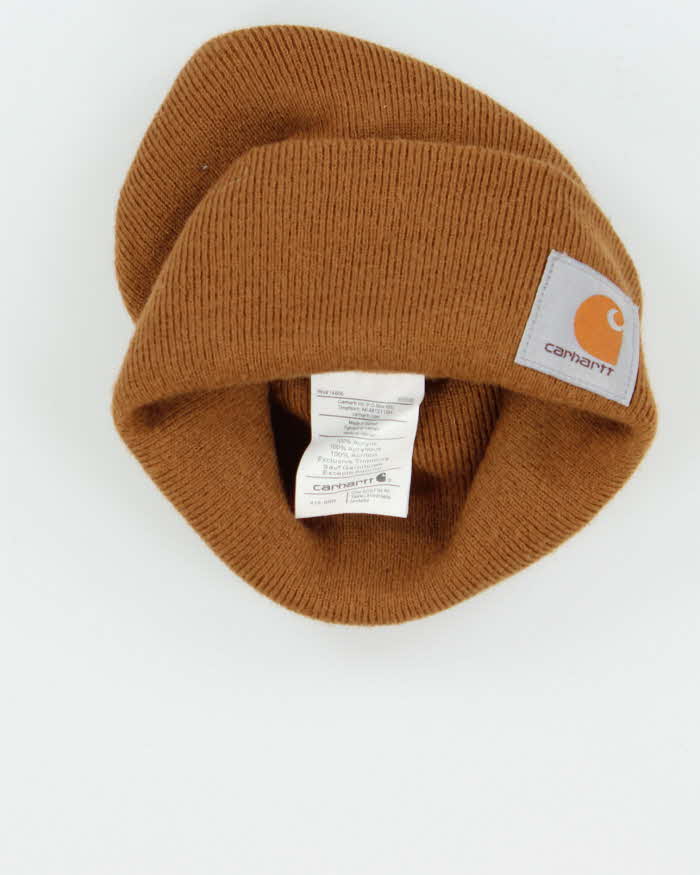 Vintage Carhartt Brown Watch Beanie - OS
