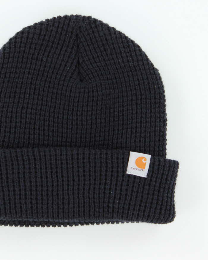 Vintage Carhartt Navy Knit Beanie - OS