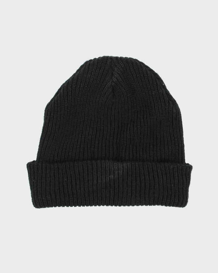 Vintage Harley Davidson Ribbed Patch Beanie - OS