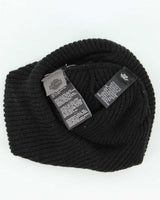 Vintage Harley Davidson Ribbed Patch Beanie - OS
