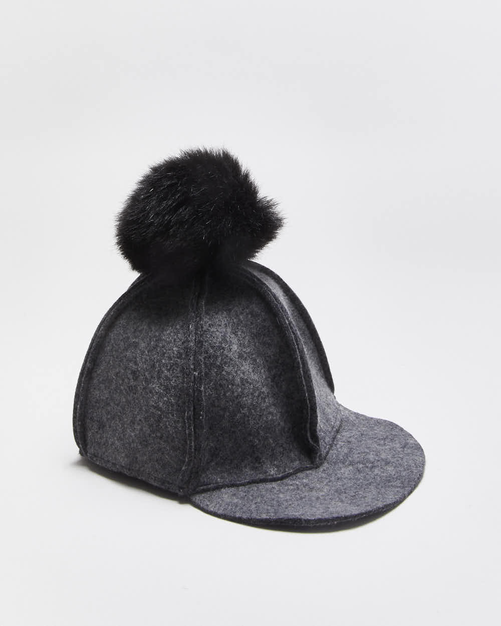 Vintage Armani Exchange Wool Bobble Cap - S