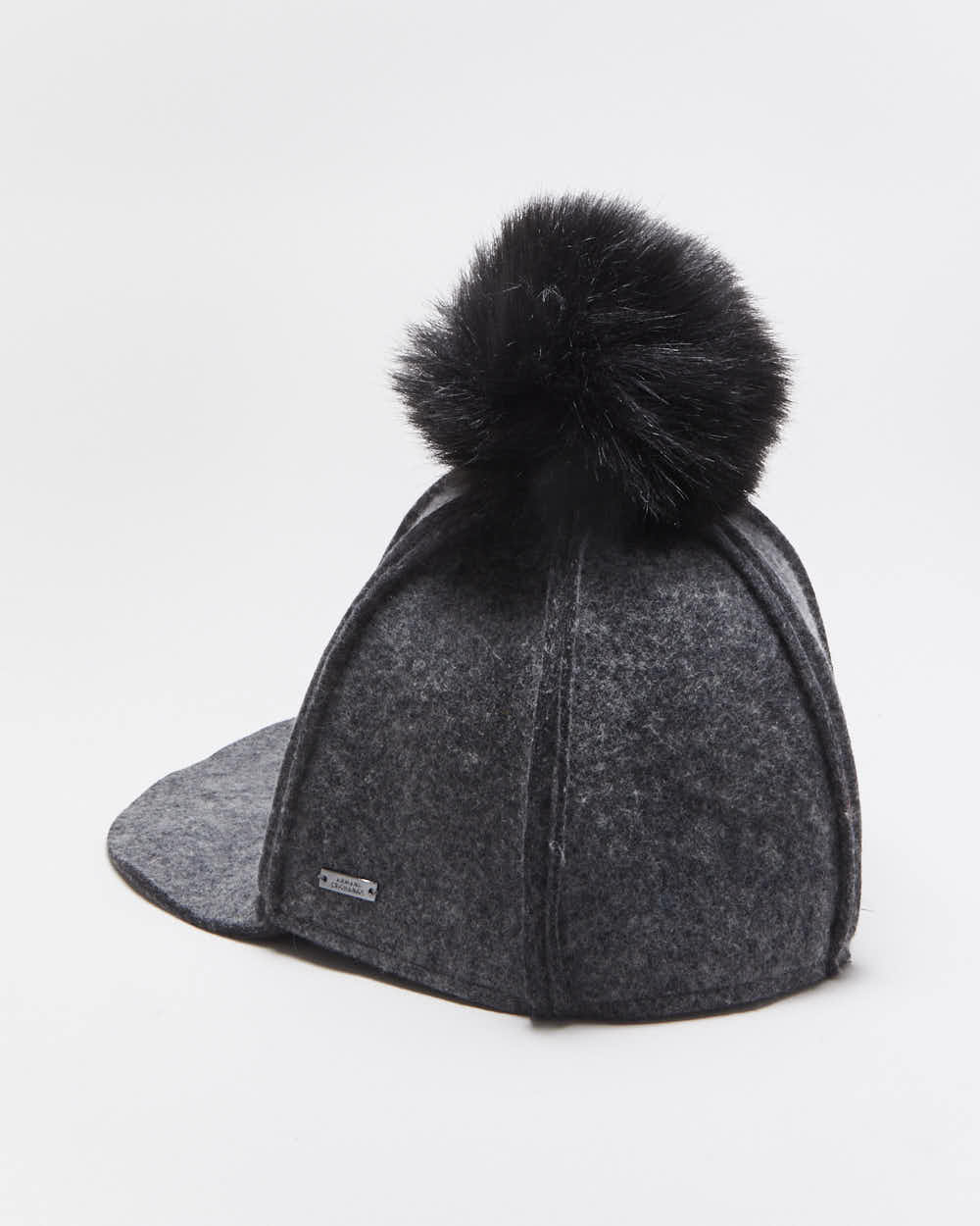 Vintage Armani Exchange Wool Bobble Cap - S