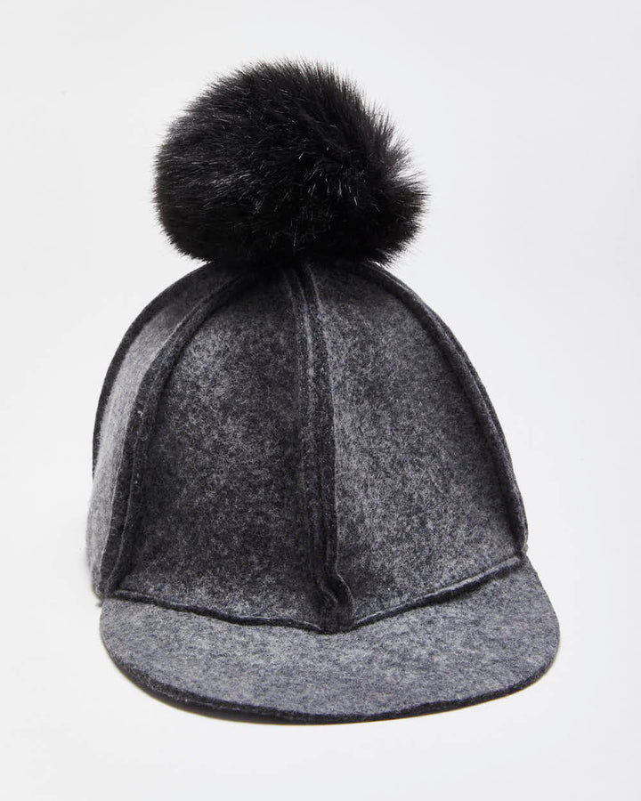 Vintage Armani Exchange Wool Bobble Cap - S