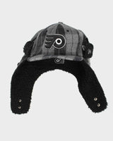 Vintage Y2K 00s New Era Philadelphia Flyers NHL Plaid Trapper Hat - M