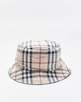 Vintage 00s Y2K Burberry Nova Check Reversible Bucket Hat - M