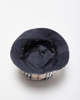 Vintage 00s Y2K Burberry Nova Check Reversible Bucket Hat - M