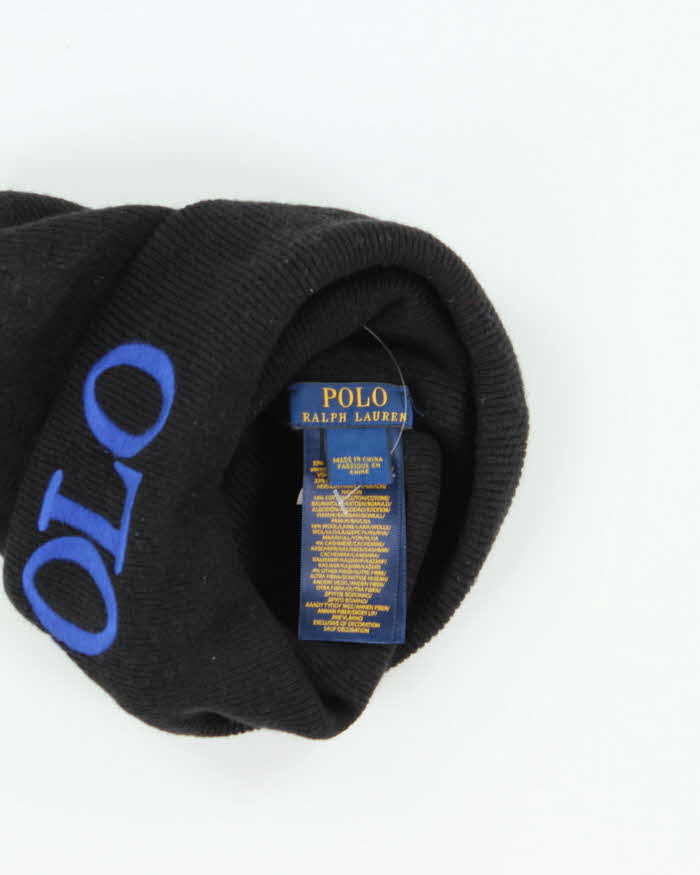 Vintage Polo Ralph Lauren Wool & Cashmere Blend Beanie - O/S