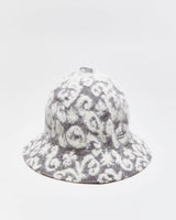 Vintage Kangol Angora Blend Tapestry Bucket Hat - S