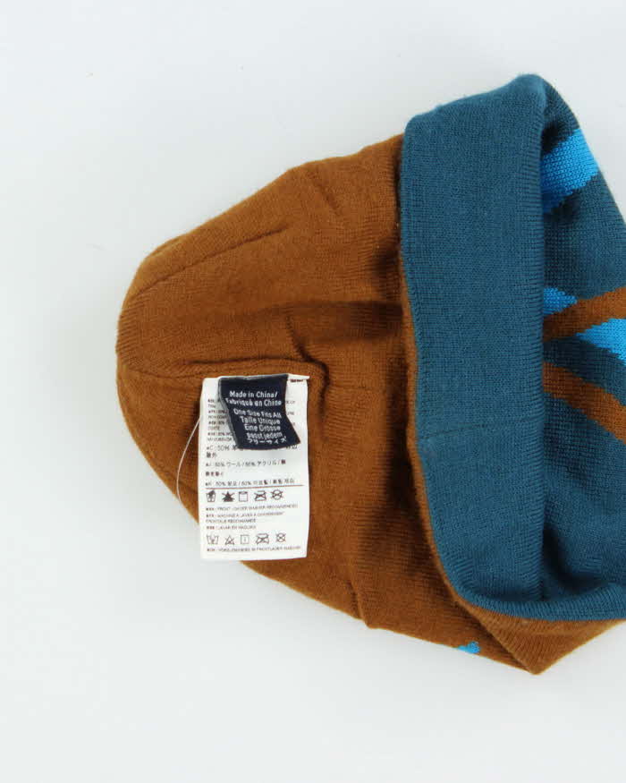 Vintage Arc'teryx Reversible Wool Blend Skull Cap Sample Beanie - OS
