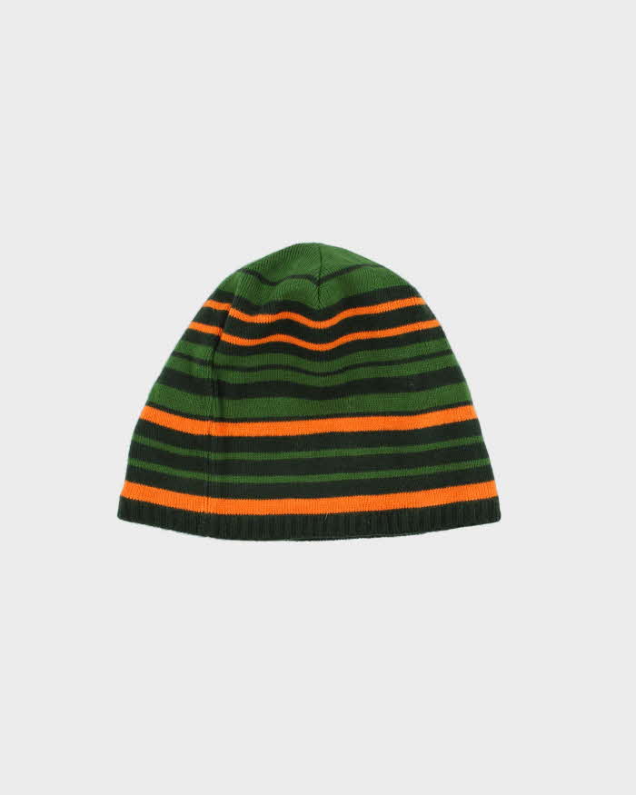 Vintage The North Face Striped Skull Cap Beanie - OS