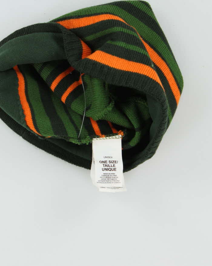 Vintage The North Face Striped Skull Cap Beanie - OS