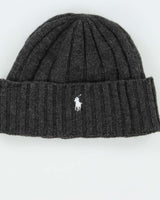 Vintage Polo Ralph Lauren Wool Blend Ribbed Beanie - OS