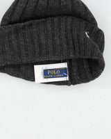 Vintage Polo Ralph Lauren Wool Blend Ribbed Beanie - OS