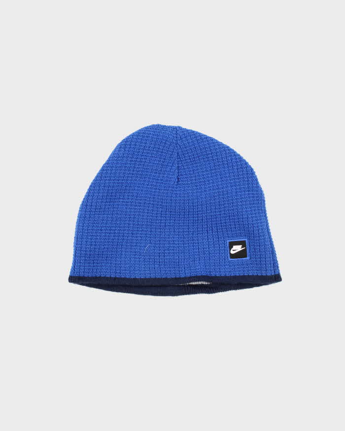 Vintage Y2K 00s Nike Reversible Skull Cap Beanie - OS