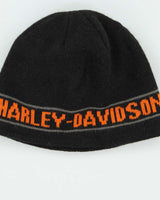Vintage Y2K 00s Harley Davidson Skull Cap Beanie - OS