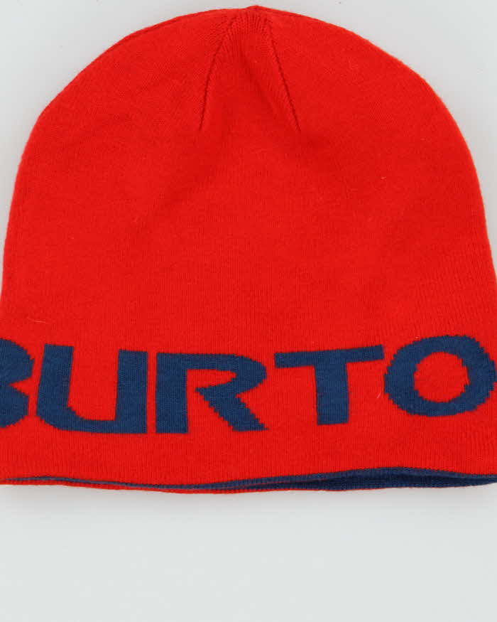 Vintage Burton Reversible Skull Cap Beanie - OS