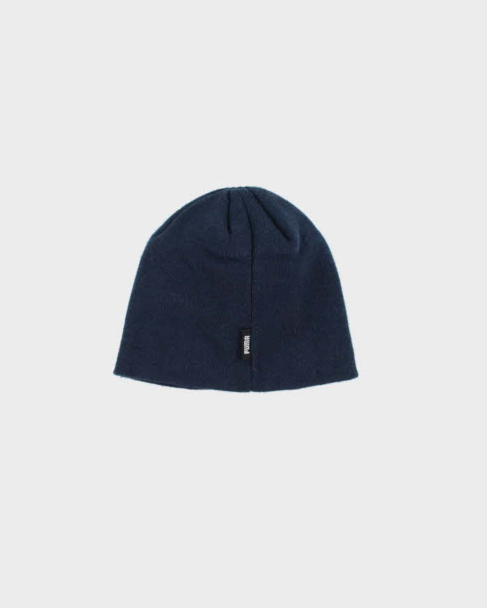 Vintage Y2K 00s Puma Embroidered Wool Blend Skull Cap Beanie - OS