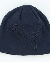 Vintage Y2K 00s Puma Embroidered Wool Blend Skull Cap Beanie - OS