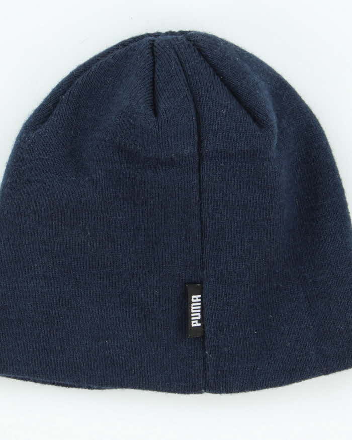 Vintage Y2K 00s Puma Embroidered Wool Blend Skull Cap Beanie - OS