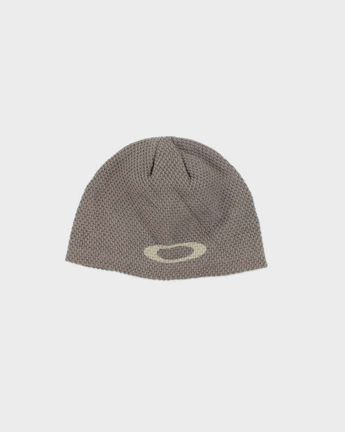 Vintage Y2K 00s Oakley Fleece Lined Skull Cap Beanie - M/L