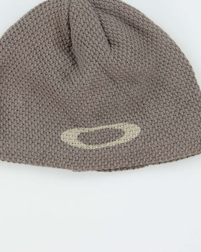 Vintage Y2K 00s Oakley Fleece Lined Skull Cap Beanie - M/L