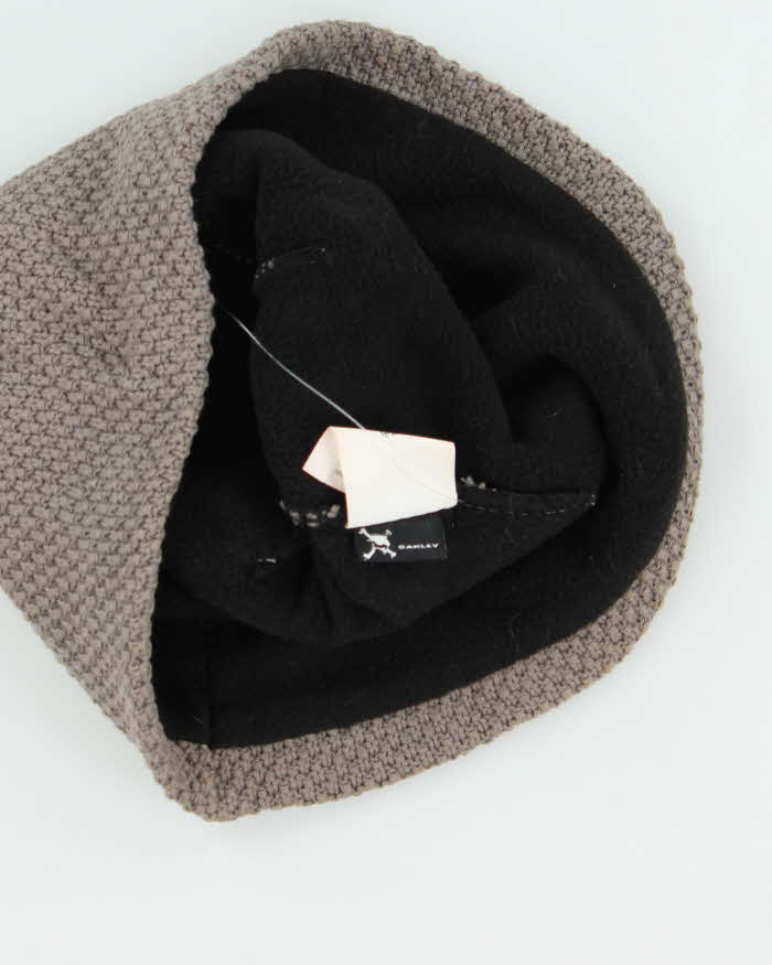 Vintage Y2K 00s Oakley Fleece Lined Skull Cap Beanie - M/L