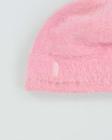 Vintage Y2K 00s Reebok Seattle Seahawks Baby Pink Angora Skull Cap Beanie - OS