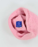 Vintage Y2K 00s Reebok Seattle Seahawks Baby Pink Angora Skull Cap Beanie - OS