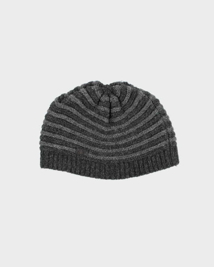 DSWT Vintage Armani Exchange Ribbed Wool Skull Cap Beanie - OS