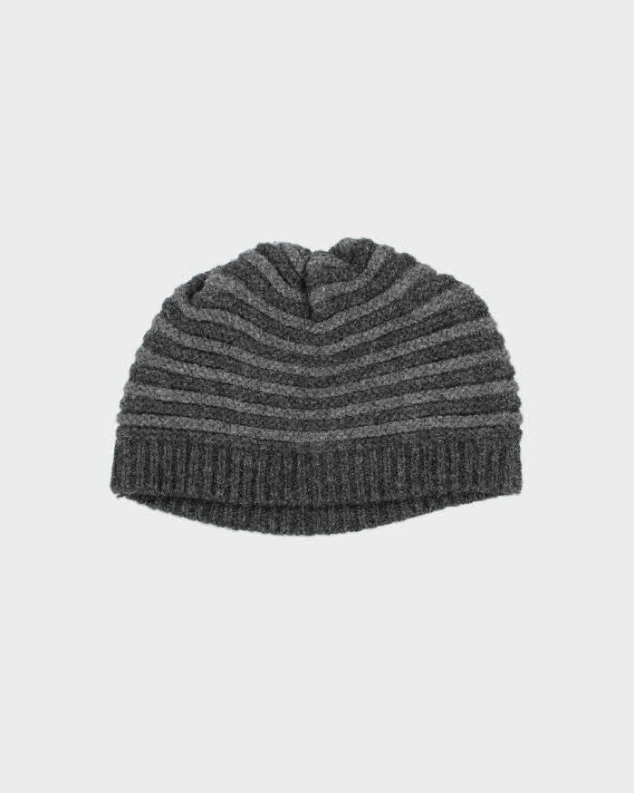DSWT Vintage Armani Exchange Ribbed Wool Skull Cap Beanie - OS