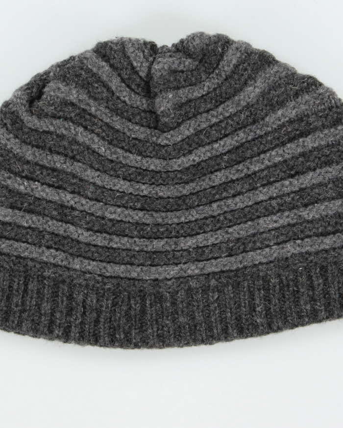DSWT Vintage Armani Exchange Ribbed Wool Skull Cap Beanie - OS