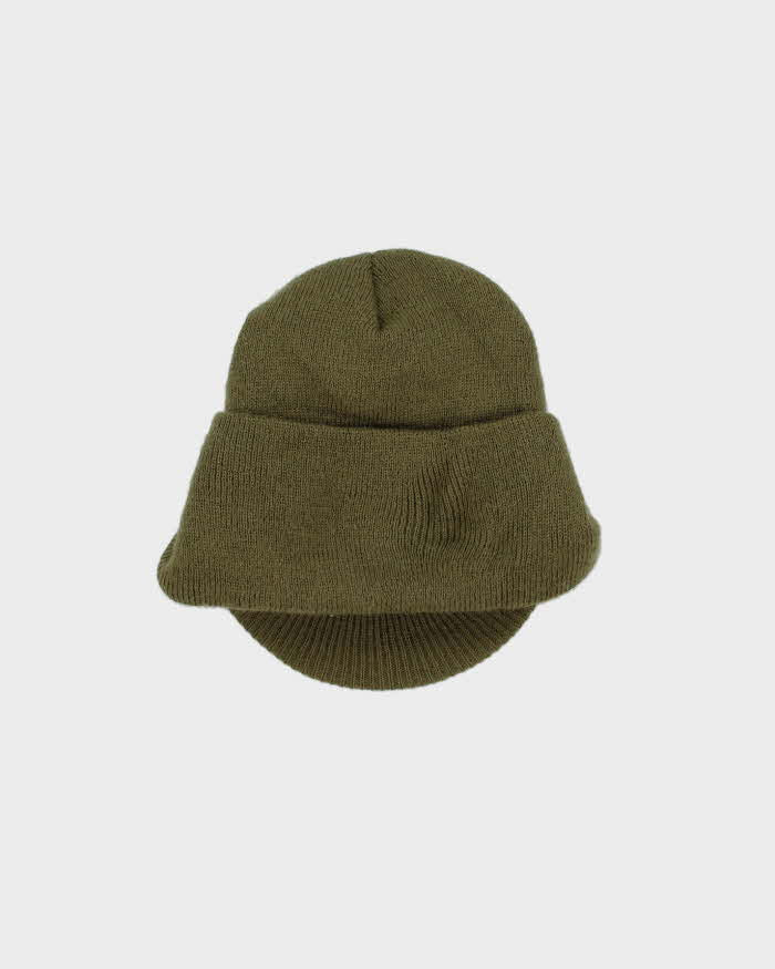 Vintage Carhartt Khaki Peaked Beanie - OS