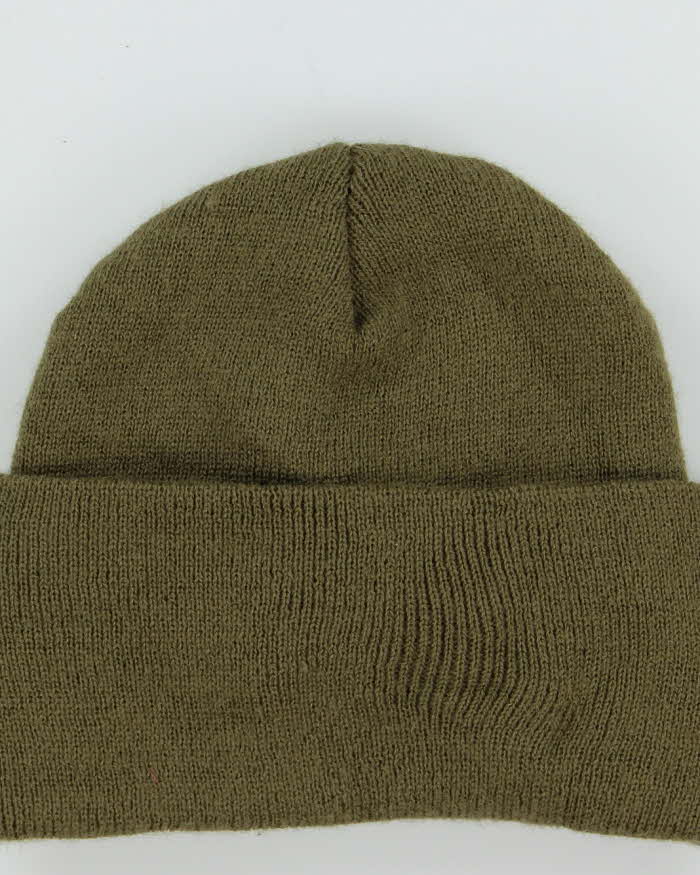 Vintage Carhartt Khaki Peaked Beanie - OS