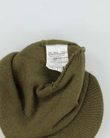 Vintage Carhartt Khaki Peaked Beanie - OS