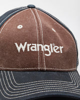 DS Vintage Y2K 00s Wrangler Denim Cowboys Velcro Baseball Cap - OS