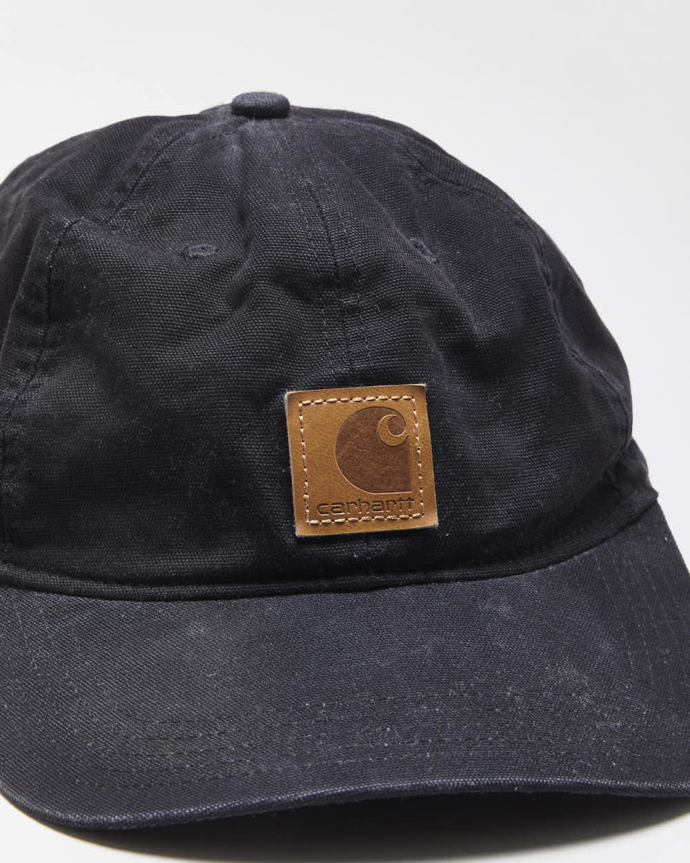 Vintage Carhartt Black Velcro Baseball Cap - OS