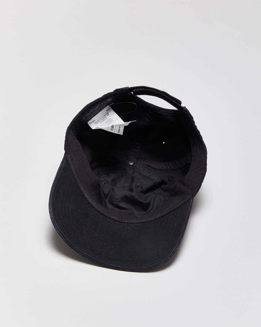 Vintage Carhartt Black Velcro Baseball Cap - OS