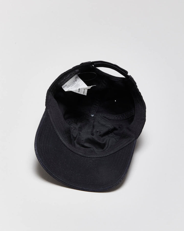 Vintage Carhartt Black Velcro Baseball Cap - OS