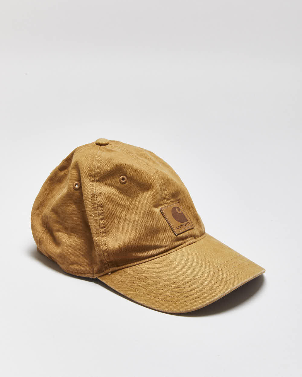Vintage Carhartt Tan Velcro Baseball Cap - OS
