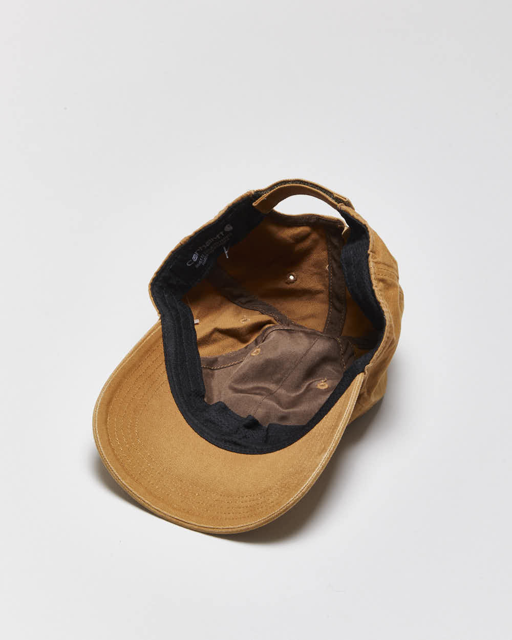Vintage Carhartt Tan Velcro Baseball Cap - OS