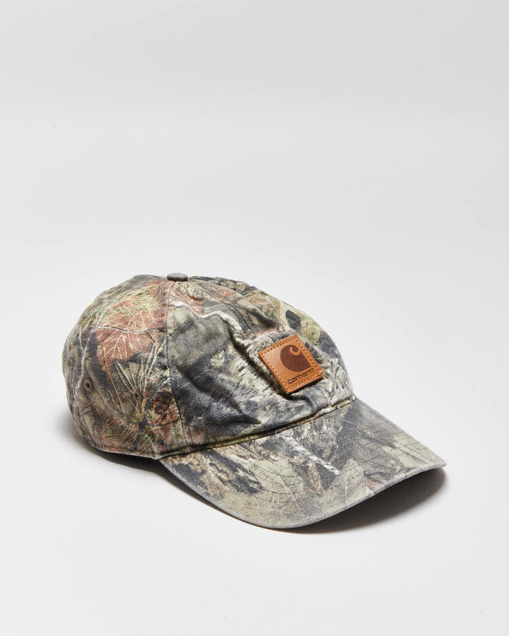 Vintage Carhartt Realtree Camo Velcro Baseball Cap - OS
