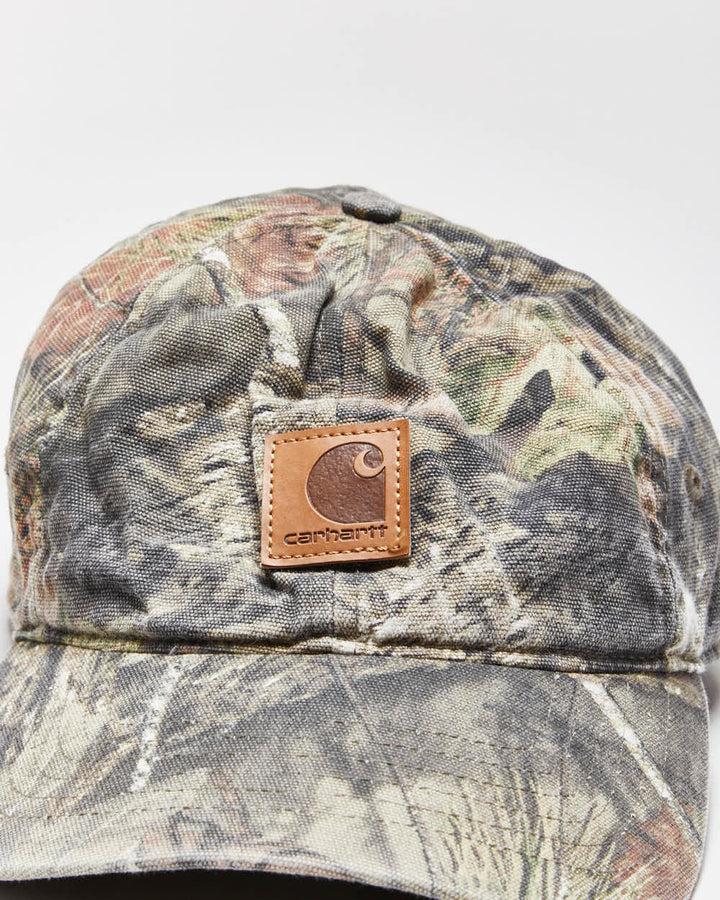 Vintage Carhartt Realtree Camo Velcro Baseball Cap - OS