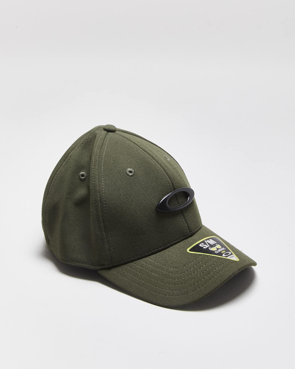 Vintage Oakley Khaki Flex Baseball Cap - S/M
