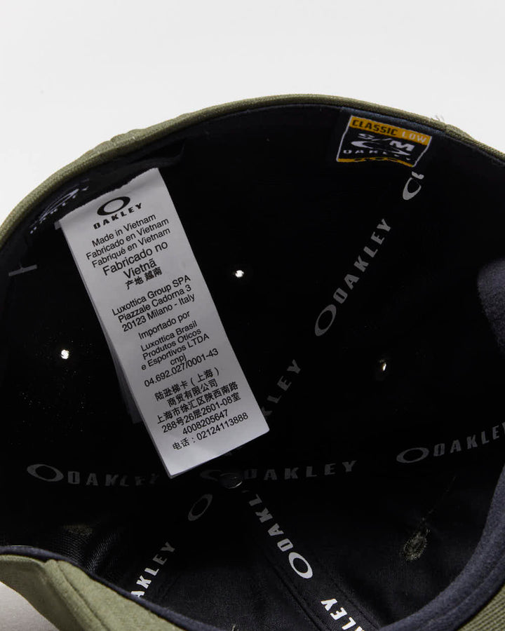 Vintage Oakley Khaki Flex Baseball Cap - S/M