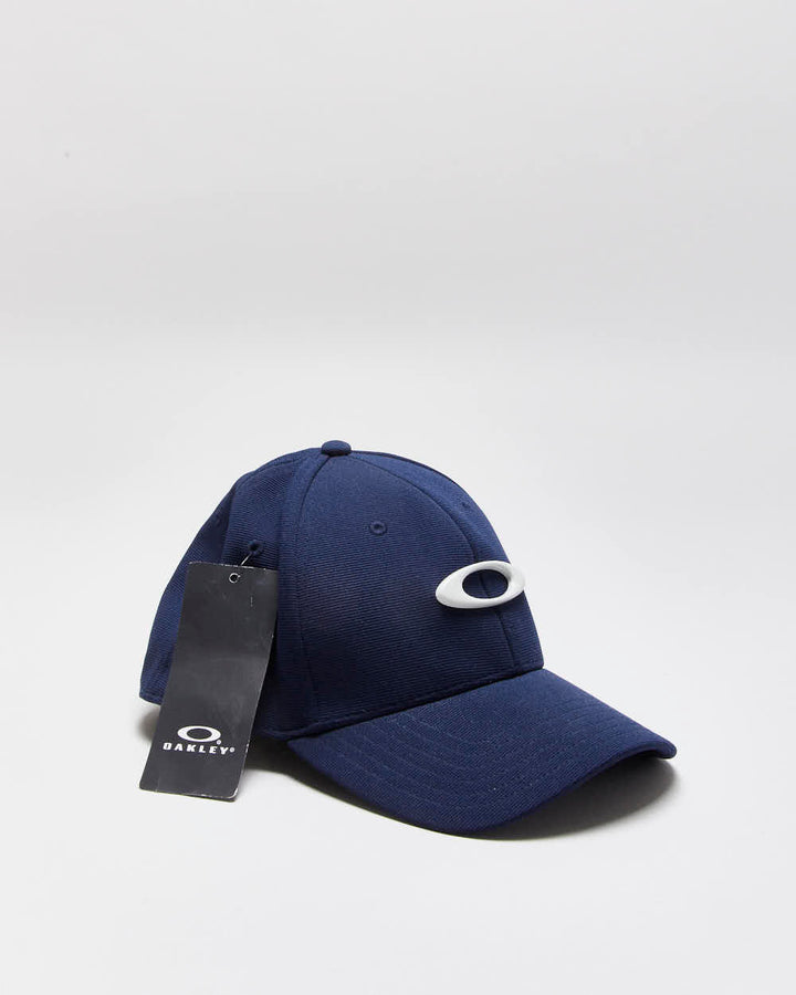 DSWT Vintage Oakley Navy Flex Baseball Cap - L/XL