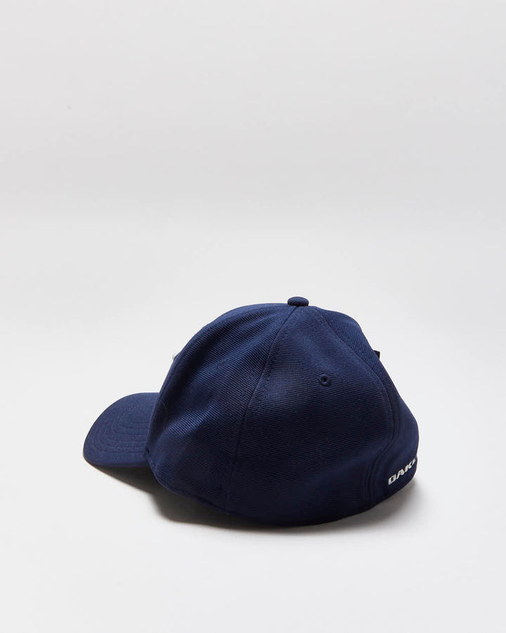 DSWT Vintage Oakley Navy Flex Baseball Cap - L/XL