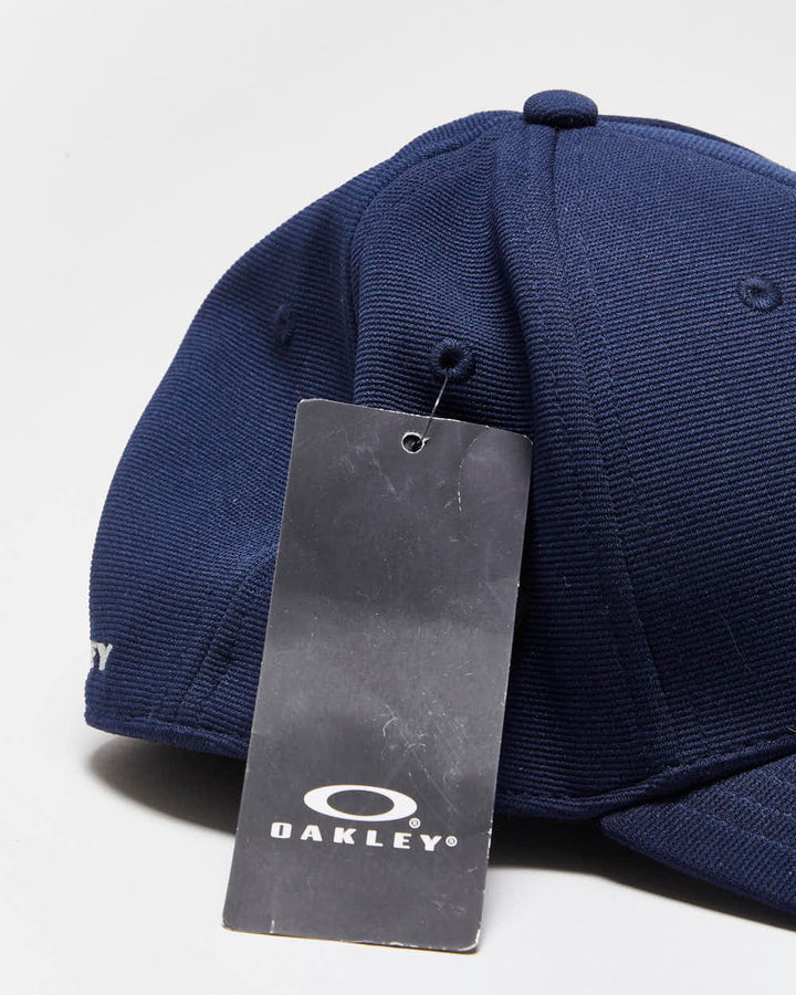 DSWT Vintage Oakley Navy Flex Baseball Cap - L/XL