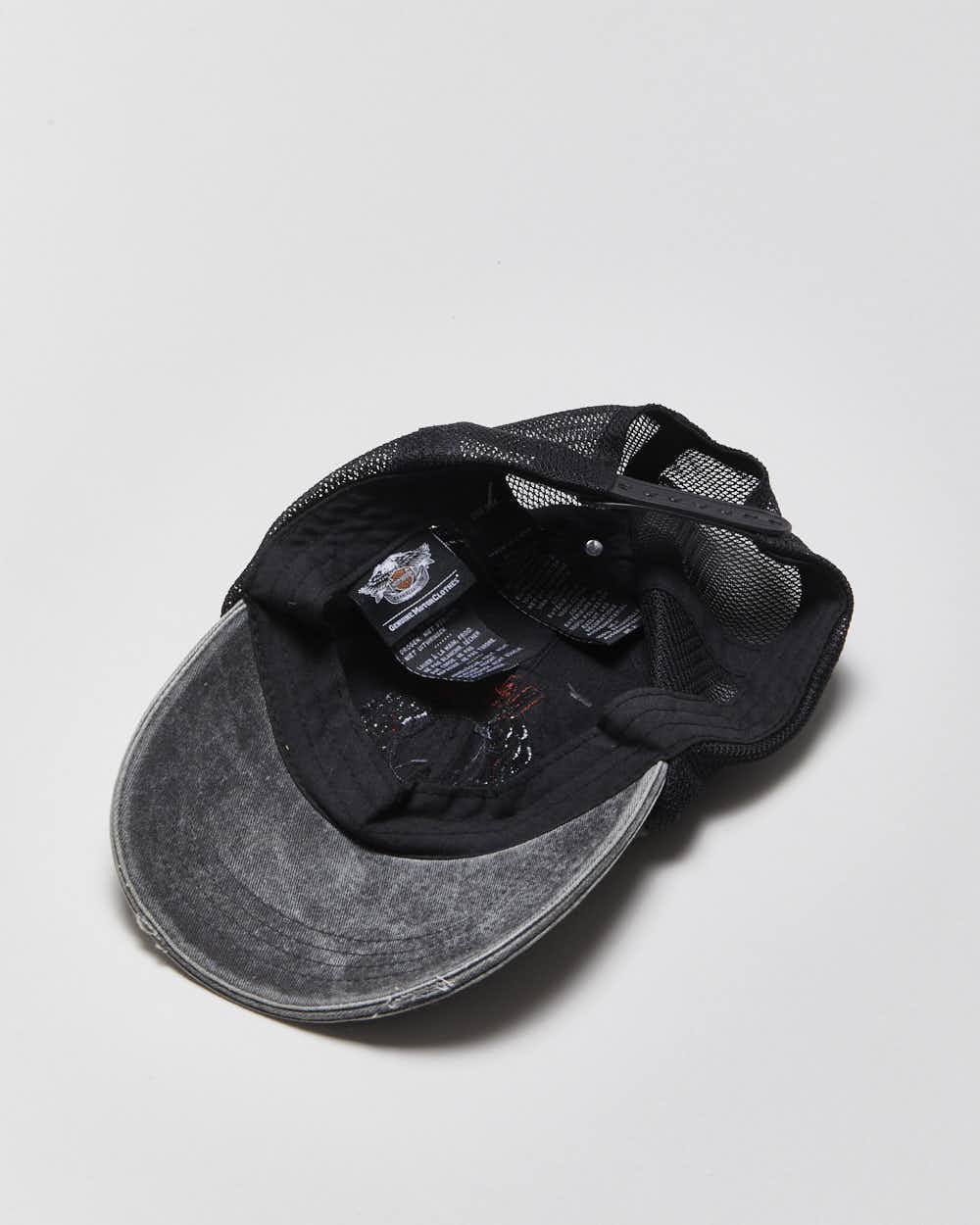Vintage Y2K Harley Davidson Baseball Trucker Cap - OS