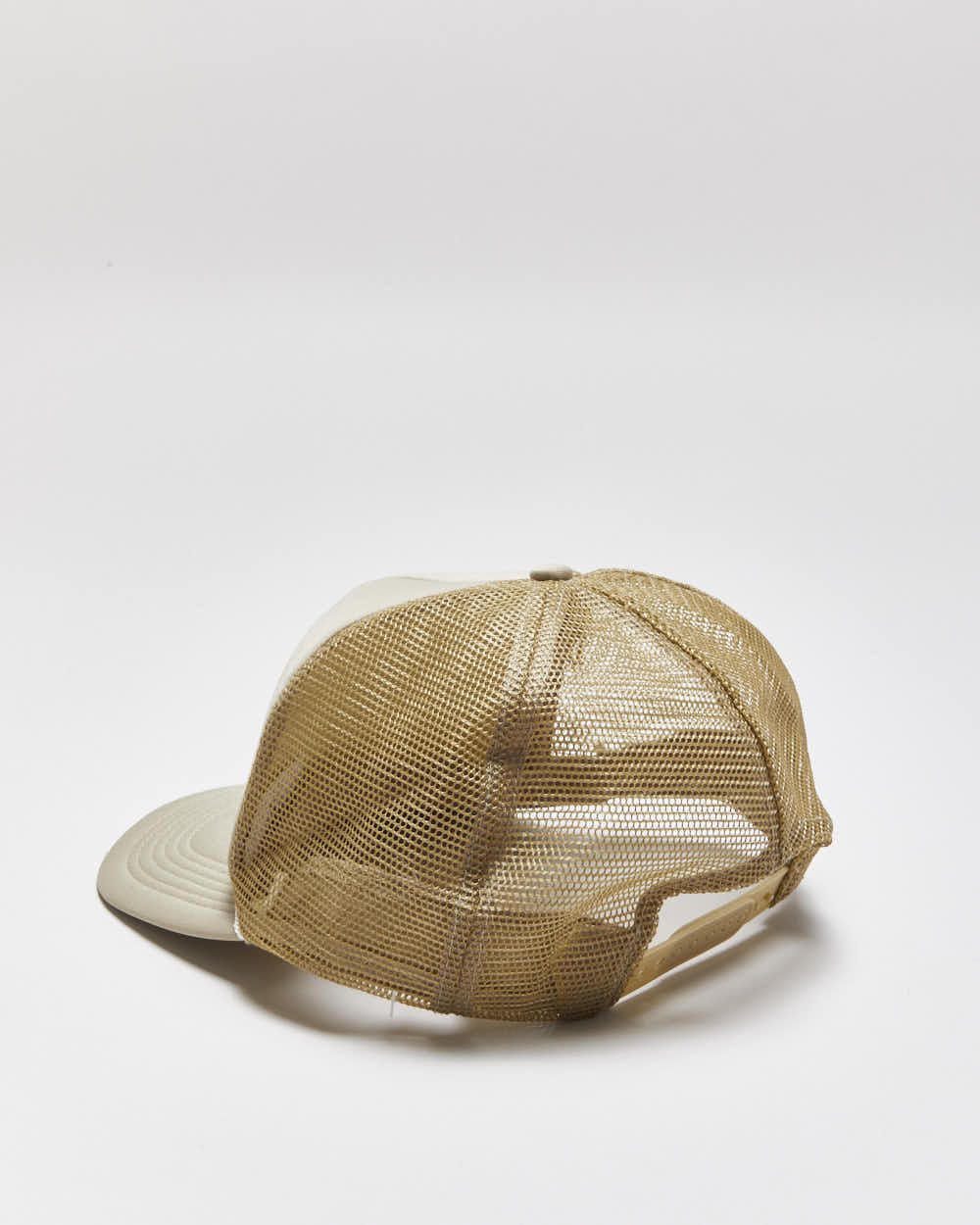 Vintage 1980s Hawaii Khaki Snapback Trucker Cap - OS